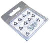 Ammco AMM6914-6 9069146 Negative Rake Carbide Insert, (Pack of 6).