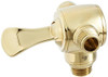 Delta U4929-PB-PK  Universal Showering Components: 3-Way Shower Arm Diverter For Hand Shower POLISHED BRASS