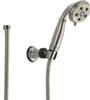 Delta 55433-SS Universal Showering Components H2Okinetic 3-Setting Adjustable Wall Mount Hand Shower 135241