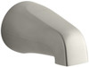 Kohler K-15135-BN  Coralais Non-Diverter Bath Spout, Vibrant Brushed Nickel