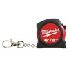 MILWAUKEE MLW48-22-5506C 6ft / 2m Keychain Tape Measure Electric Tools.