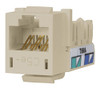 Hubbell HXJ5EOW SpeedGain Category 5e Jack, Universal, Office White
