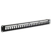 HUBBELL HPJ24Hubbell - - UDX-Series Shielded Patch Panel 24 Port 1 Rack Units 1.75in. H