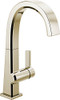 Delta D1993LFPN Faucet Pivotal Single-Handle Bar-Prep Kitchen Sink Faucet, Polished Nickel