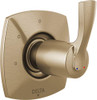 Delta DT11876CZ Stryke Three Function Diverter Trim Champagne Bronze T11876CZ.