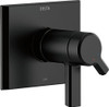 Delta DT17T099BL Pivotal Tempassure 17T Series Valve Only Trim Matte Black T17T099BL.