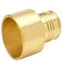 Zurn QQQ775GX  Crimp XL Female Sweat Adapter, Small Diameter, 3/4" Female Sweat x 3/4" Barb, Brass (Pack of 50)