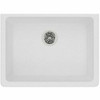 Elkay ELGUAD2519PDWH0 Quartz Classic 25" x 18-1/2" x 5-1/2" Undermount ADA Sink with Perfect Drain White 121826