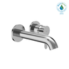 Toto TLS01309U#CP LB Series 1.2 Gpm Wall-Mount Single-Handle Bathroom Faucet With Comfort Glide Technology, Polished Chrome TLS01309UCP