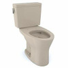 Toto CST746CSMG03 CST746CSMG#03 Drake Two-Piece Elongated Dual Flush 1.6 and 0.8 GPF DYNAMAX TORNADO FLUSH Toilet with CEFIONTECT, Bone