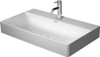 Duravit 2353800041 Furniture Basin 31 1/2" Durasquare , Without Overflow, With Faucet Deck, 1 Faucet Hole White