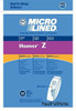 Home Care HR-1496-10 Paper Bag, DVC Hoover Z Microlined 10Pk