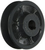 Browning 1VL34X5/8 Variable Pitch Sheave, 1 Groove, Finished Bore, Cast Iron Sheave, for 3L, 4L or A, 5L or B Section Belt