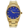 Zadig & Voltaire U-WAT-1059 Zvf220 Blue Dial/gold Stainless Steel Bracelet Watch Watch For Unisex 1 Pc