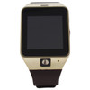 Eclock U-WAT-1073 EK-D3 Montre Connectee Gold/Brown Silicone Strap Smart Watch