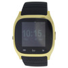 Eclock U-WAT-1060 EK-B5 Montre Connectee Gold/Black Silicone Strap Smart Watch