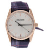 Zadig & Voltaire W-WAT-1485 Zvf203 Rose Gold/purple Multicolor Cloth Bracelet Watch Watch For Women 1 Pc