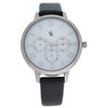Charlotte Raffaelli W-WAT-1511 Crb010 La Basic - Silver/grey Leather Strap Watch Watch For Women 1 Pc