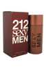 Carolina Herrera M-2389 212 Sexy Men 3.4 oz EDT Spray Men An oriental fougere with notes of bergamot, manda