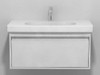 Duravit KT666701818  Vanity Unit Wall-Mounted for #034285, 17 7/8" x 31 1/2", White Matt