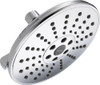 Delta 52688 Faucet Universal Showering Components with 3 Setting H2OKinetic Transitional Rain Can Showerhead, Chrome