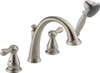 Delta T4775-SS  Leland: Roman Tub With Hand Shower Trim STAINLESS