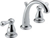 Delta 3575-MPU-DST  Leland: Two Handle Widespread Lavatory Faucet CHROME