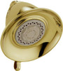 Delta RP34355PB Faucet Universal Showering Components, Touch-Clean 3-Setting Showerhead, Polished Brass