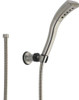 Delta 55421-SS Universal Showering Components H2Okinetic Single-Setting Adjustable Wall Mount Hand Shower 149017