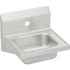 Elkay CHS17161  Stainless Steel 16-3/4" x 15-1/2" x 13" Single Bowl Wall Hung Handwash Sink