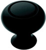 Amerock 1875401 Cabinet Knob 1-1/4" H X 1-1/4"W Allison Black Finish 1-1/8" Proj. Card 10