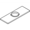 Delta RP78358  Replacement 3 Hole Escutcheon Plate with Gasket, Chrome