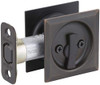 KWIKSET 335SQT11P 335SQT-11P Square Privacy Bed/Bath Pocket Door Lock