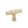 Emtek 86699US4 Jasper Finger Pull, 2" Overall, Satin Brass