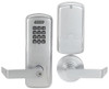 Schlage100CY70KPRHO626 CO Series Class 100 Offline Electronic Lock, Cylindrical Chassis, Classroom/Storeroom Function, Keypad, Rhodes Lever, Satin Chrome Finish
