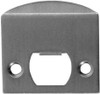 Emtek 86086US10B 86086 Solid Brass Extended Lip Strike with Screw Set, Oil Rubbed Bronze