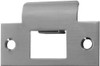 Emtek 86087US19 86087 Square Corner T-Strike with Screw Set, Flat Black