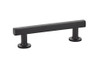 Emtek 86455US19 86455 Freestone Cabinet Pull Flat Black (6" Centers)