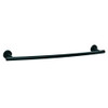 Amerock BH26544MB  Arrondi Towel Bar, 24"/610 mm, Matte Black