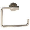 Amerock BH26541PSS  Arrondi Towel Ring, 6-7/16 in (164 Mm) Length, Polished Stainless Steel