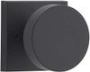 Baldwin PVCONCSR190  Modern Privacy Door Knob Set with Modern Square Trim from The Reserve Collection
