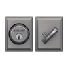 SCHLAGE B60GDV619  Single Cylinder Keyed Entry Grade 1 Deadbolt with Decorative Grandville Rose from The B-Series