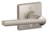 SCHLAGE J170SOL619COL  Solstice Non-Turning One-Sided Dummy Door Lever with Decorative Colton Trim from The J-Series