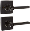SCHLAGE J40SOL622COL Lock Company Solstice Lever, Matte Black