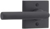 Baldwin HDTUBRCSR190  Tube Right Handed One-Sided Dummy Door Lever with Square Rosette from The Reserve Collection
