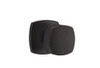 Emtek 5326FRKUS10B Privacy Set, Urban Modern Rosette, Freestone Knob, Oil Rubbed Bronze