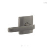 SCHLAGE FC21CYB619DLT  Custom Clybourn Passage & Privacy Door Lever Set with Dalton Trim