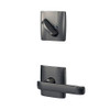 SCHLAGE FC59CYB619DLT  Custom Clybourn Single Cylinder Sectional Interior Pack with Dalton Rose