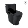 Toto MS642124CEF#51 Nexus One-Piece Elongated 1.28 Gpf Universal Height Toilet With Ss124 Softclose Seat, Washlet+ Ready, Ebony MS642124CEF51