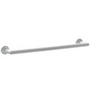 Ginger G4602SN  Kubic 18" Towel Bar with Plain Rosette, Satin Nickel